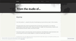 Desktop Screenshot of fromthestudioof.com